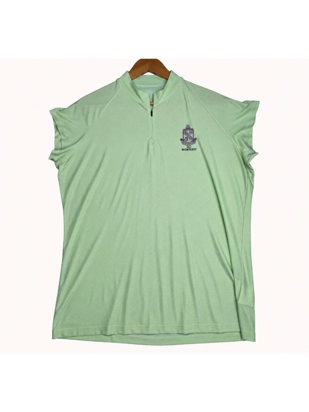 Columbia DLI Monterey Omni-Wick Clubhouse Polo Women’s XL Green Quarter Zip